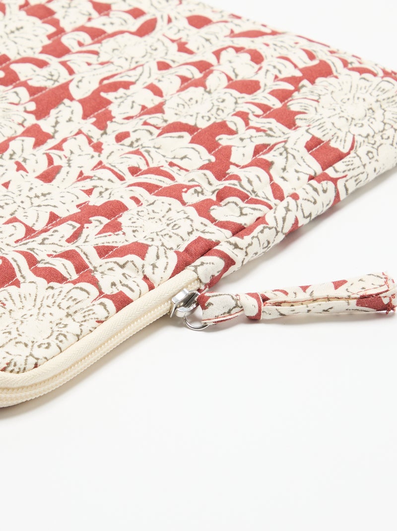 Capa para computador (36x25 cm) - Kiabi Home Vermelho - Kiabi
