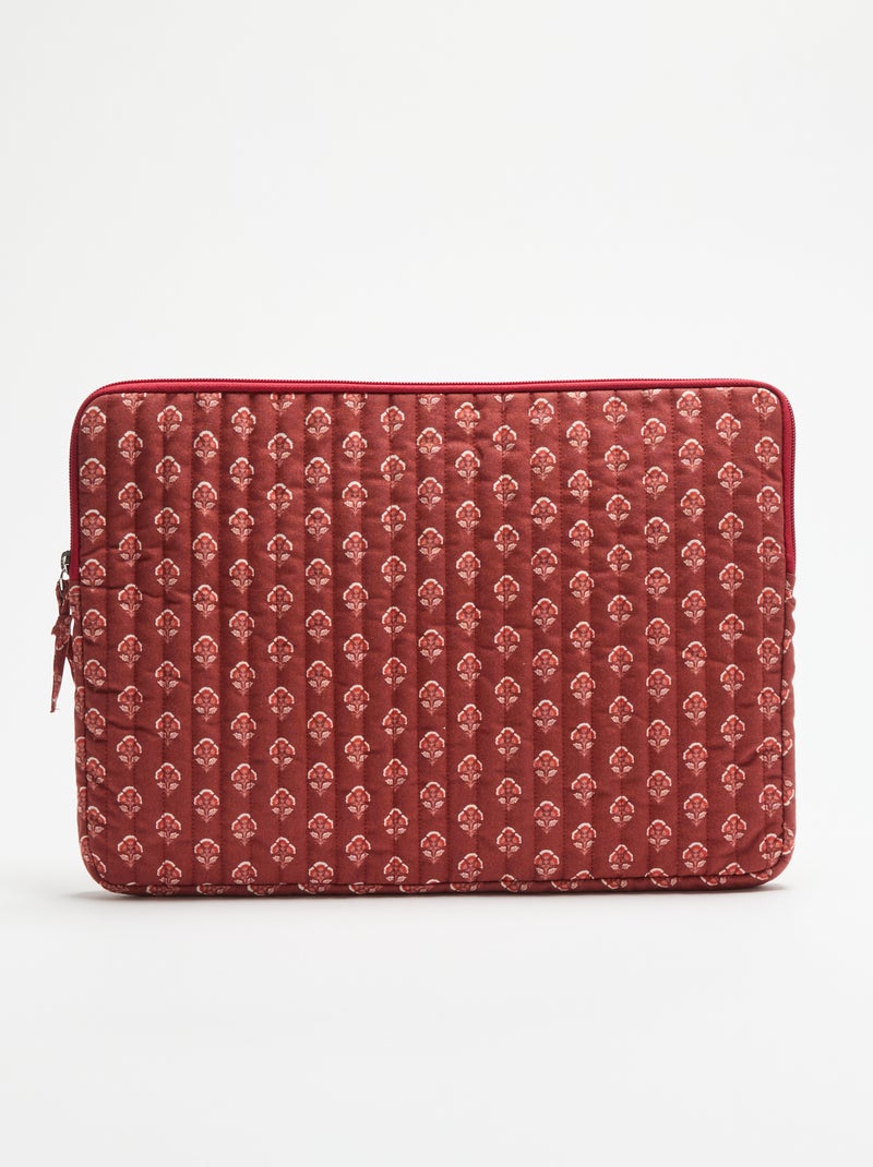 Capa para computador (36x25 cm) - Kiabi Home Vermelho - Kiabi