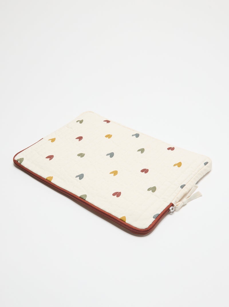 Capa para computador (36x25 cm) - Kiabi Home Vermelho - Kiabi