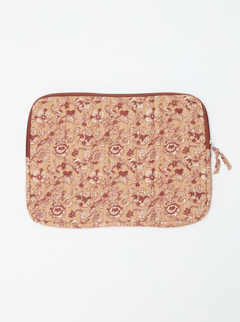 Capa para computador ou tablet de 15 polegadas - Kiabi Home Amarelo - Kiabi