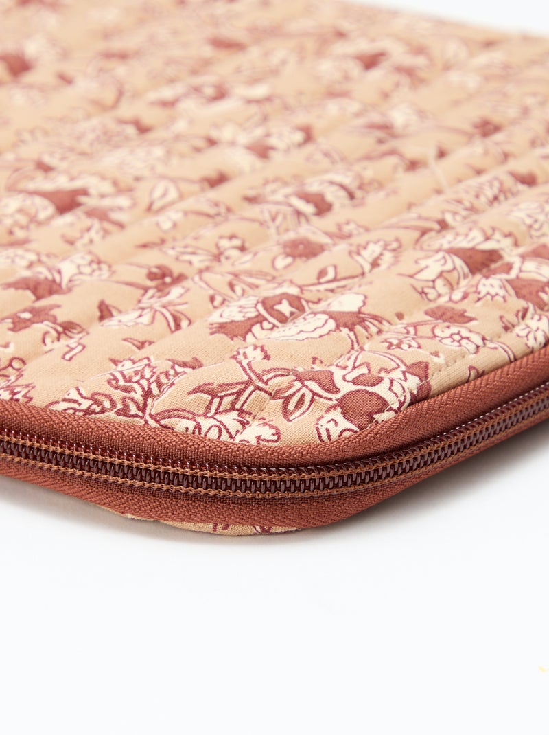 Capa para computador ou tablet de 15 polegadas - Kiabi Home Amarelo - Kiabi