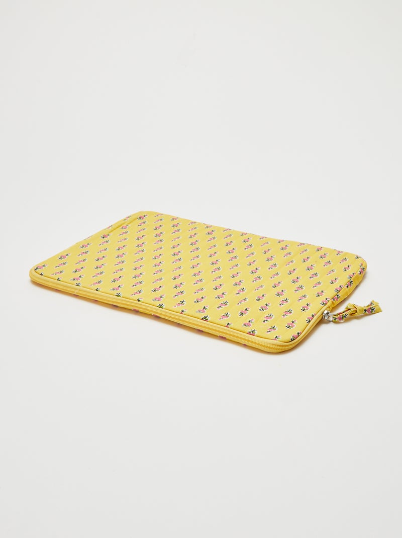 Capa para portátil ou tablet de 15 pol. - Kiabi Home AMARELO - Kiabi