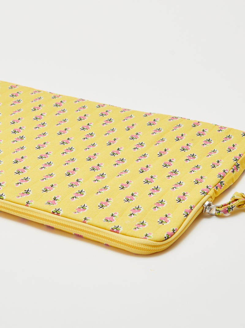 Capa para portátil ou tablet de 15 pol. - Kiabi Home AMARELO - Kiabi