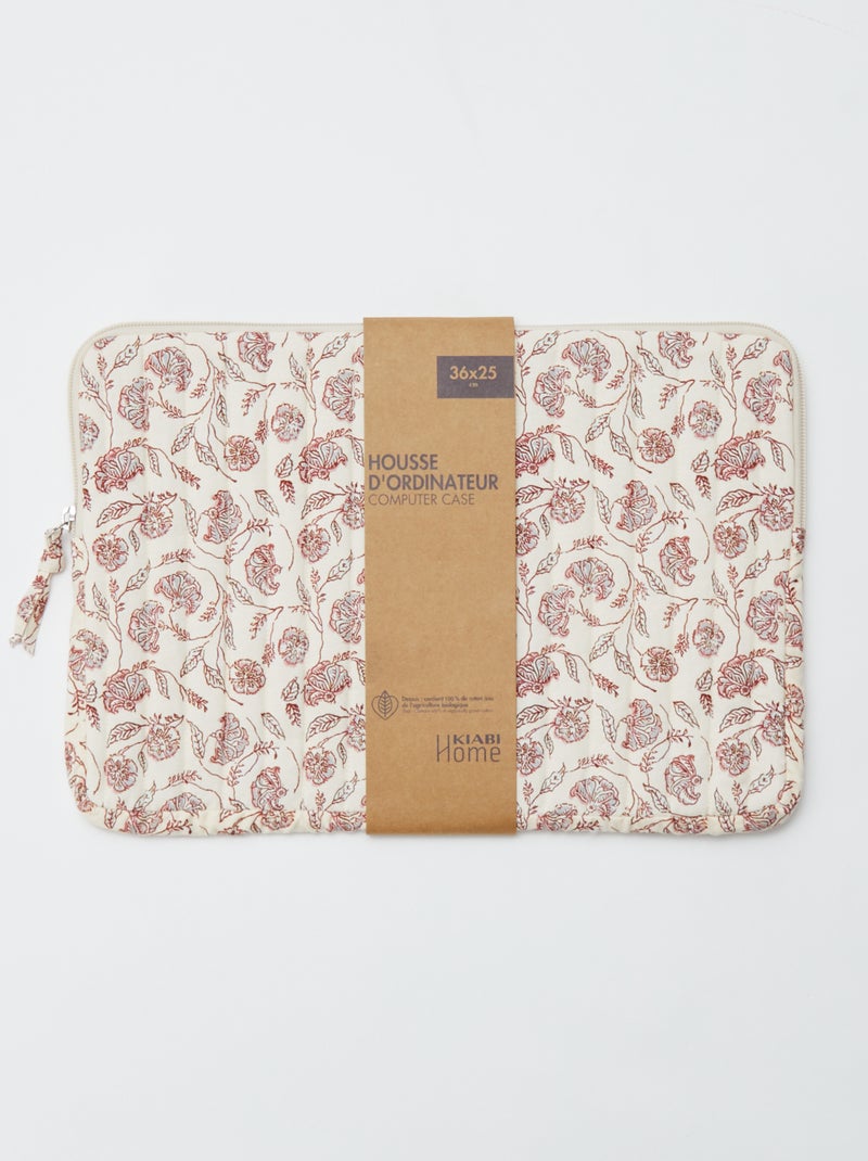 Capa para portátil ou tablet de 15 pol. - Kiabi Home BEGE - Kiabi