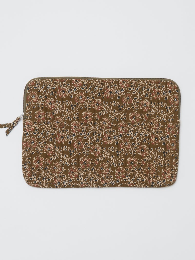 Capa para portátil ou tablet de 15 pol. - Kiabi Home CAQUI - Kiabi
