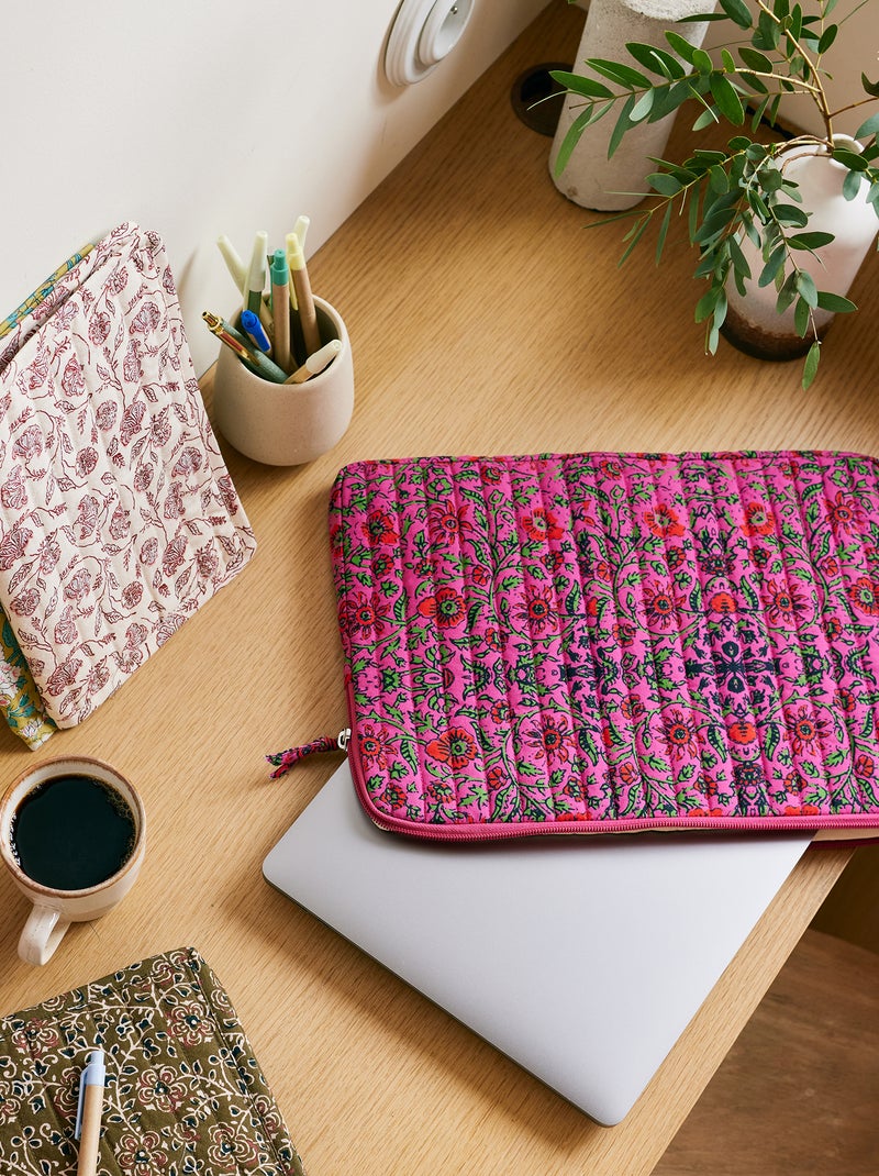 Capa para portátil ou tablet de 15 pol. - Kiabi Home ROSA - Kiabi