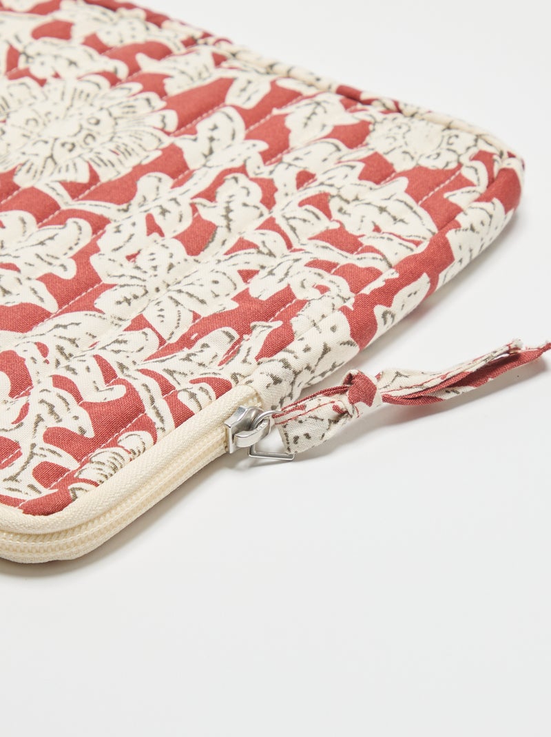Capa para tablet - Kiabi Home Vermelho - Kiabi