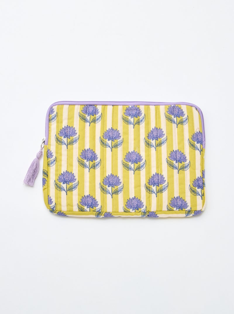 Capa para tablet 19 x 25 cm - Kiabi Home Bege - Kiabi
