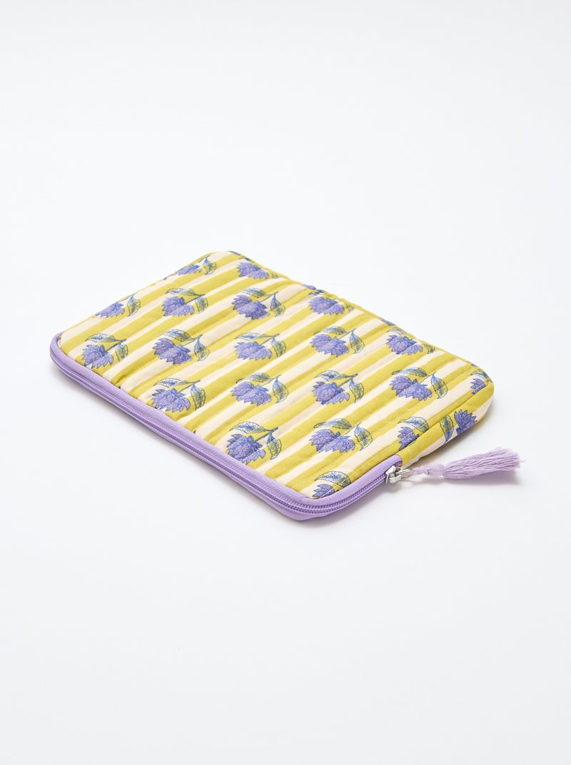 Capa para tablet 19 x 25 cm - Kiabi Home Bege - Kiabi
