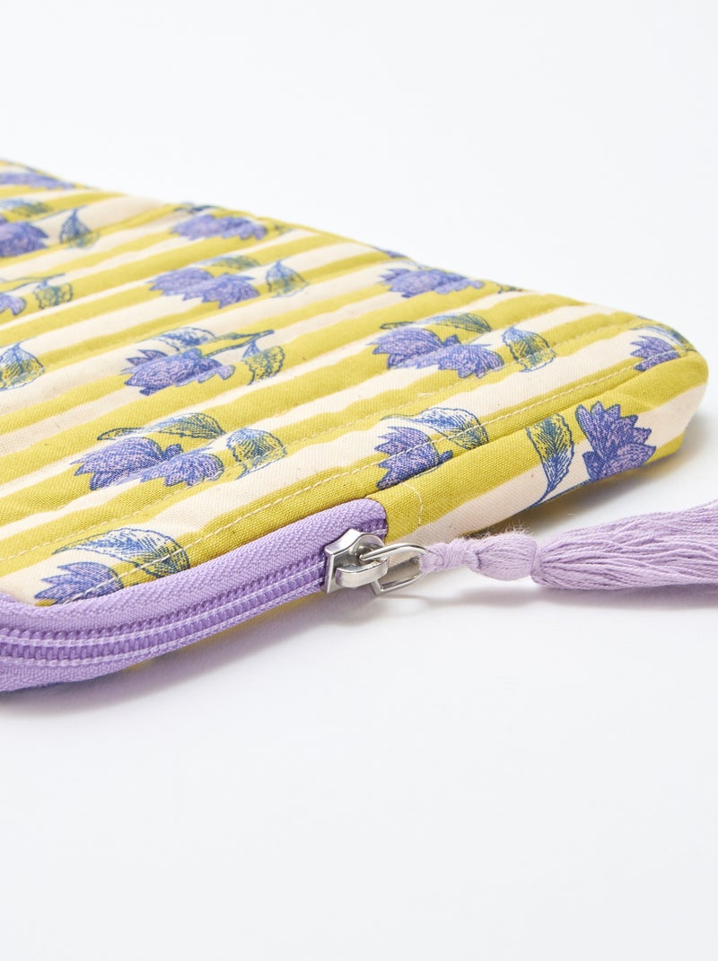Capa para tablet 19 x 25 cm - Kiabi Home Bege - Kiabi