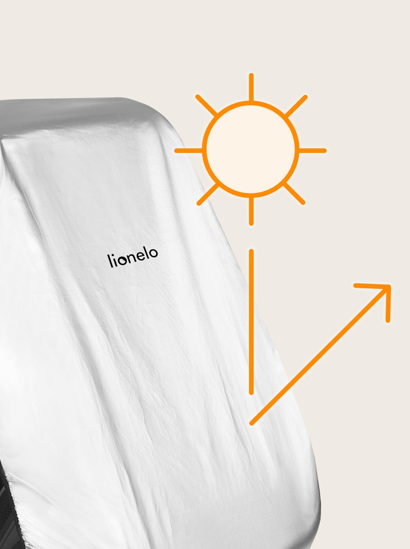 Capa térmica para cadeira auto LIONELO – UPF 50+ Prata - Kiabi