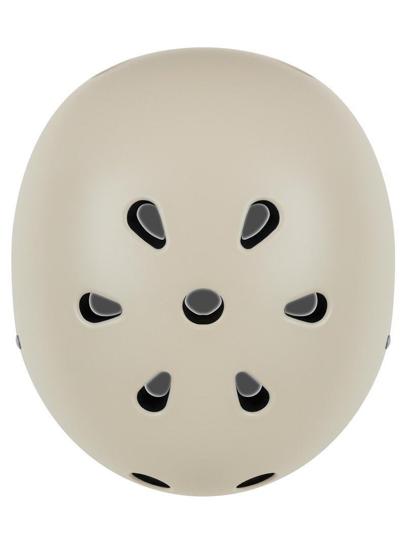 Capacete de bicicleta infantil – LIONELO – 50–56 cm – Possibilidade de decoração – Cert. Intertek Bege - Kiabi