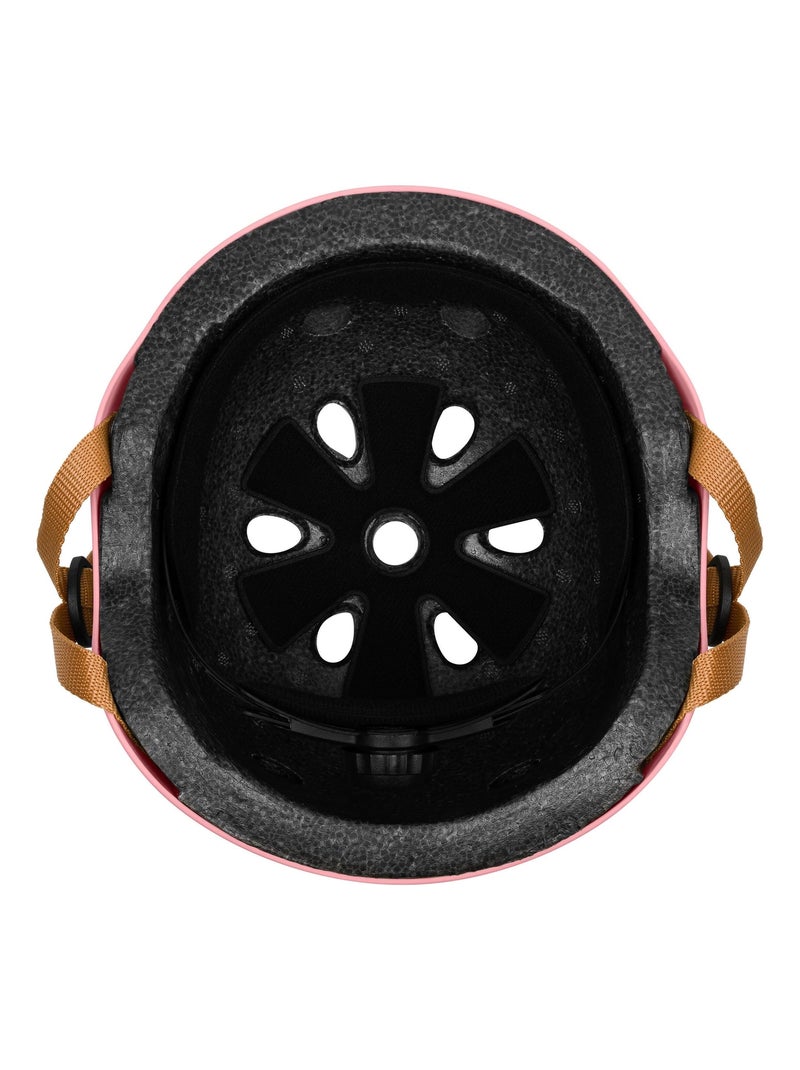 Capacete de bicicleta infantil – LIONELO – 50–56 cm – Possibilidade de decoração – Cert. Intertek Rosa-claro - Kiabi