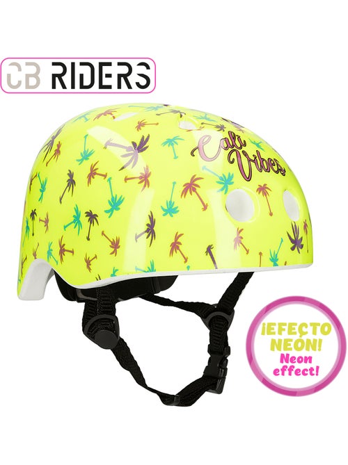 Capacete infantil amarelo neon cb riders - Kiabi Capacete infantil amarelo neon cb riders - Kiabi