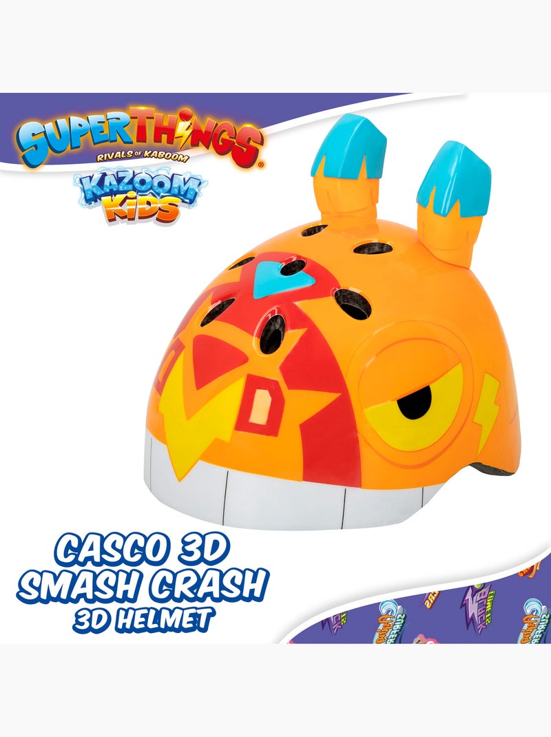 Capacete patinete 3d smash crash superthings N/D - Kiabi