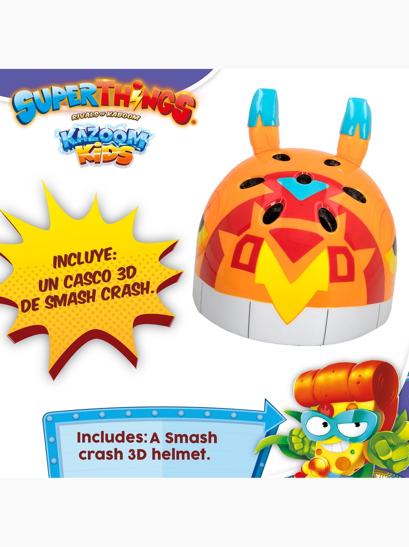 Capacete patinete 3d smash crash superthings N/D - Kiabi