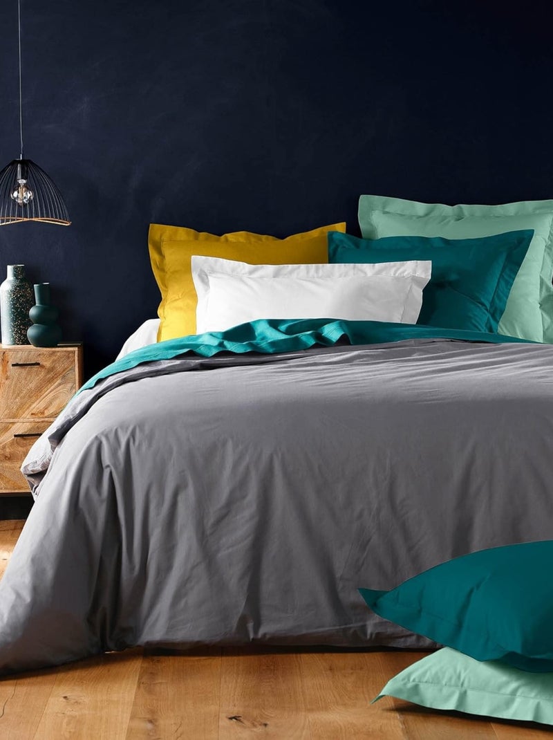 Capas para almofadas cilíndricas algodão noa promo linge Verde - Kiabi