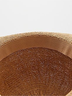 Capelina em ráfia - Kiabi