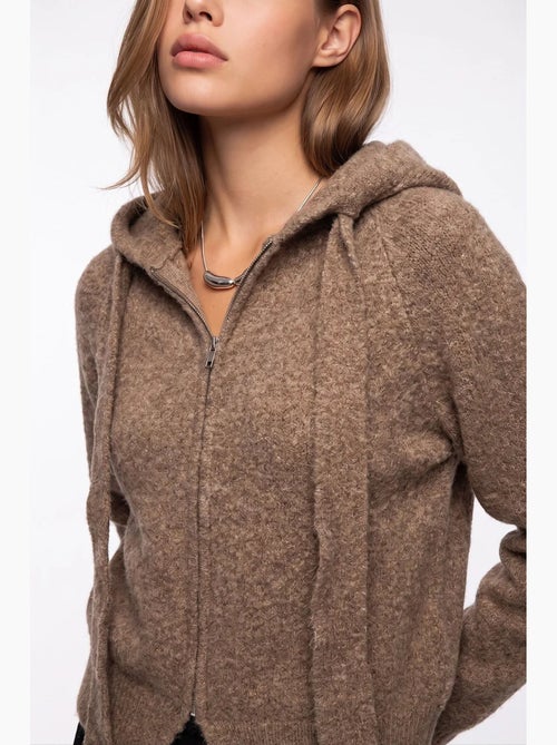 Cardigã de malha feminino mixray - Kiabi