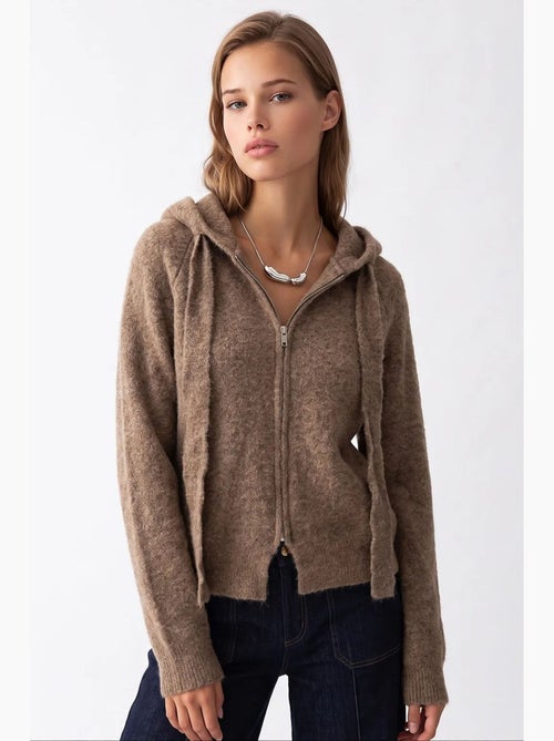 Cardigã de malha feminino mixray - Kiabi