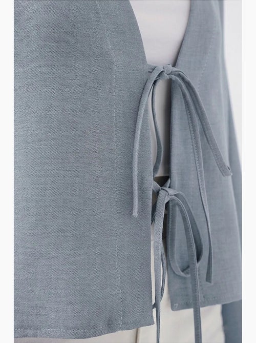 Cardigã kimono decote em v mistura viscose bdart - Kiabi