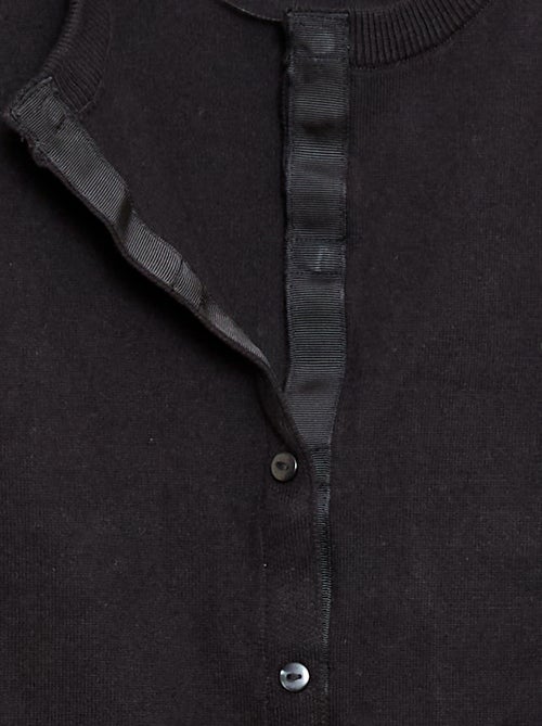Cardigan básico - Fácil de vestir - Kiabi