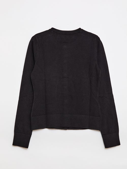 Cardigan básico - Fácil de vestir - Kiabi