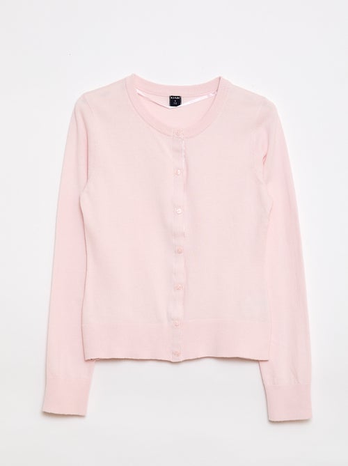 Cardigan básico - Fácil de vestir - Kiabi