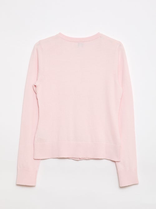 Cardigan básico - Fácil de vestir - Kiabi