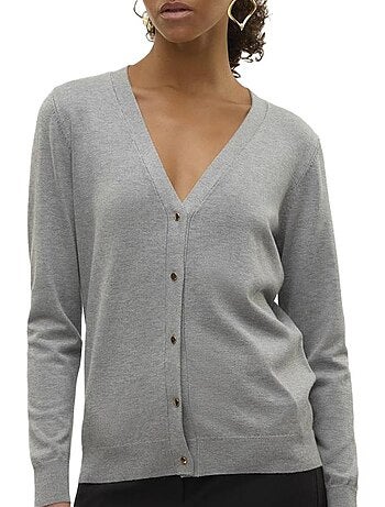 Cardigan Cinzento para Mulher Vero Moda
