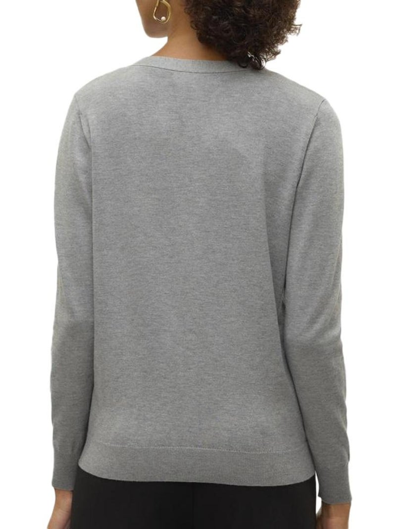 Cardigan Cinzento para Mulher Vero Moda Cinza-prateado - Kiabi
