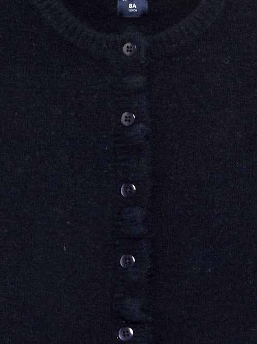 Cardigan com acabamentos franzidos - Kiabi