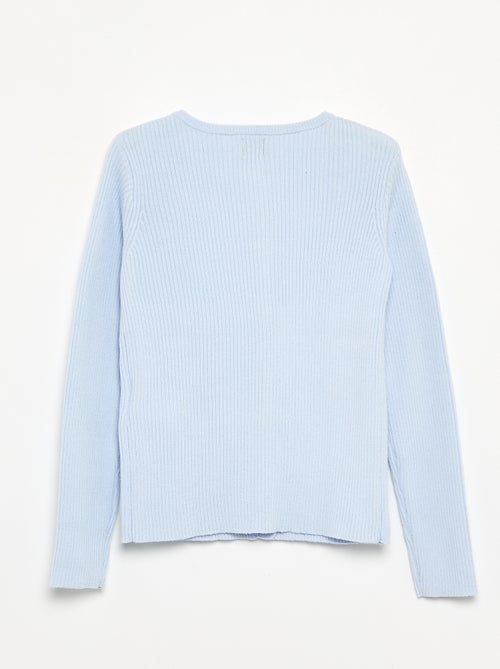 Cardigan com botões em forma de estrela - Kiabi