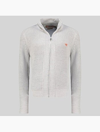 Cardigan com fecho flexible – geographical norway