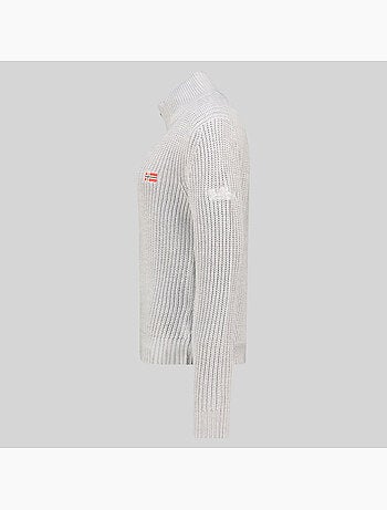 Cardigan com fecho flexible – geographical norway