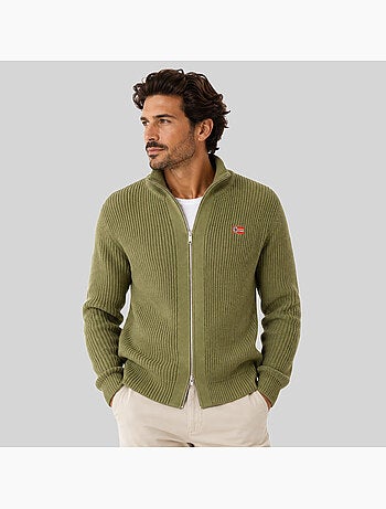 Cardigan com fecho flexible – geographical norway