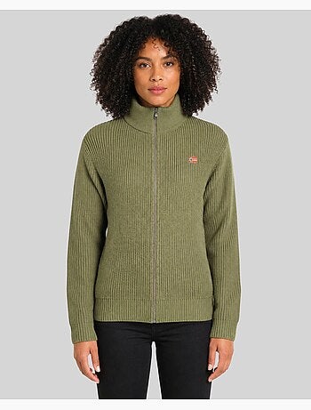 Cardigan com fecho flexibus – geographical norway
