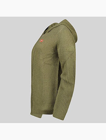Cardigan com fecho flexibus – geographical norway