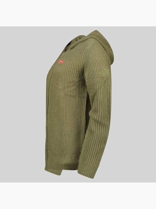 Cardigan com fecho flexibus – geographical norway - Kiabi Cardigan com fecho flexibus – geographical norway - Kiabi