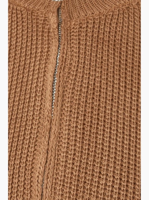 Cardigan com fecho hiccup - Kiabi Cardigan com fecho hiccup - Kiabi