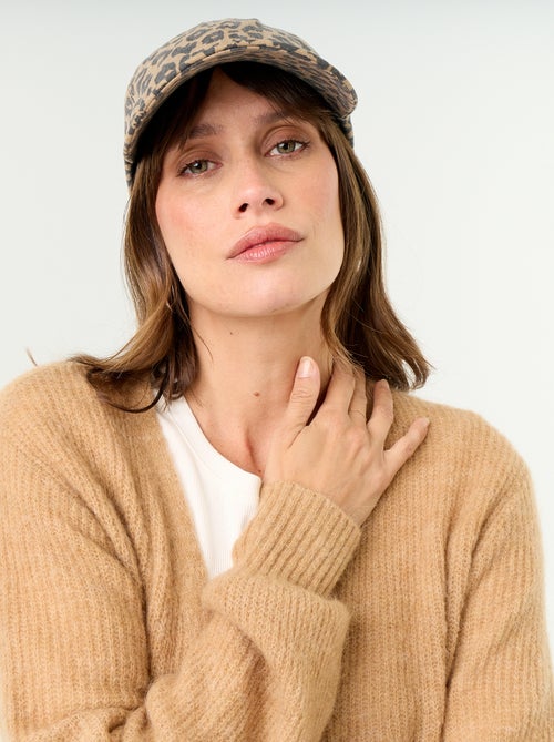 Cardigan comprido de maternidade em mistura de mohair - Kiabi Cardigan comprido de maternidade em mistura de mohair - Kiabi