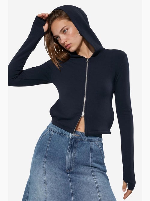 Cardigan de algodão e modal busem - Kiabi