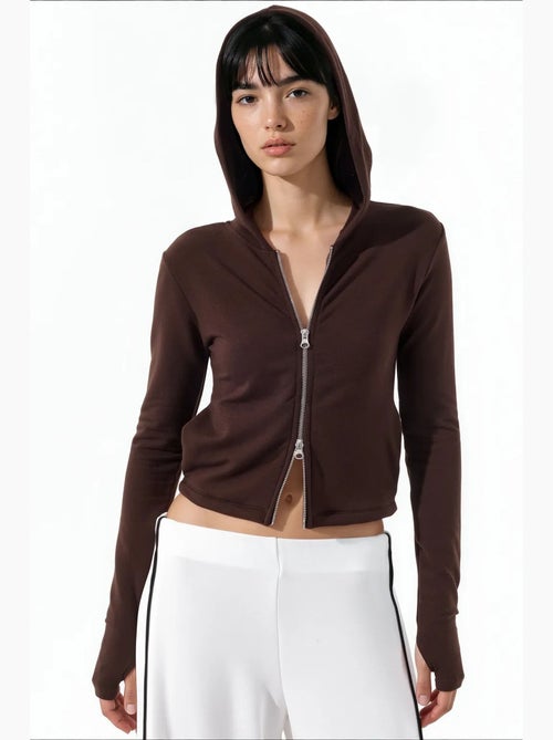 Cardigan de algodão e modal busem - Kiabi