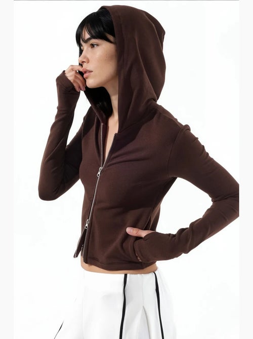 Cardigan de algodão e modal busem - Kiabi