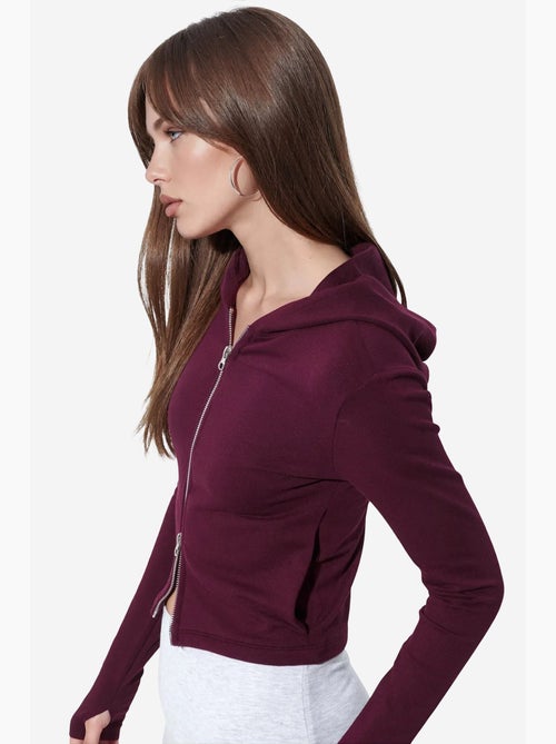 Cardigan de algodão e modal busem - Kiabi Cardigan de algodão e modal busem - Kiabi