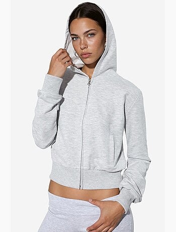 Cardigan de algodão elástico busem