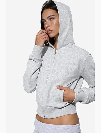 Cardigan de algodão elástico busem