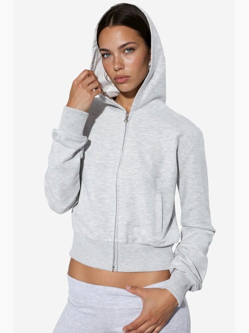 Cardigan de algodão elástico busem - Kiabi