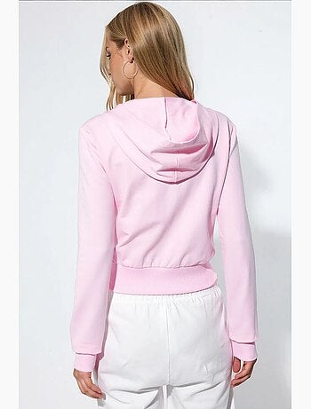 Cardigan de algodão elástico busem