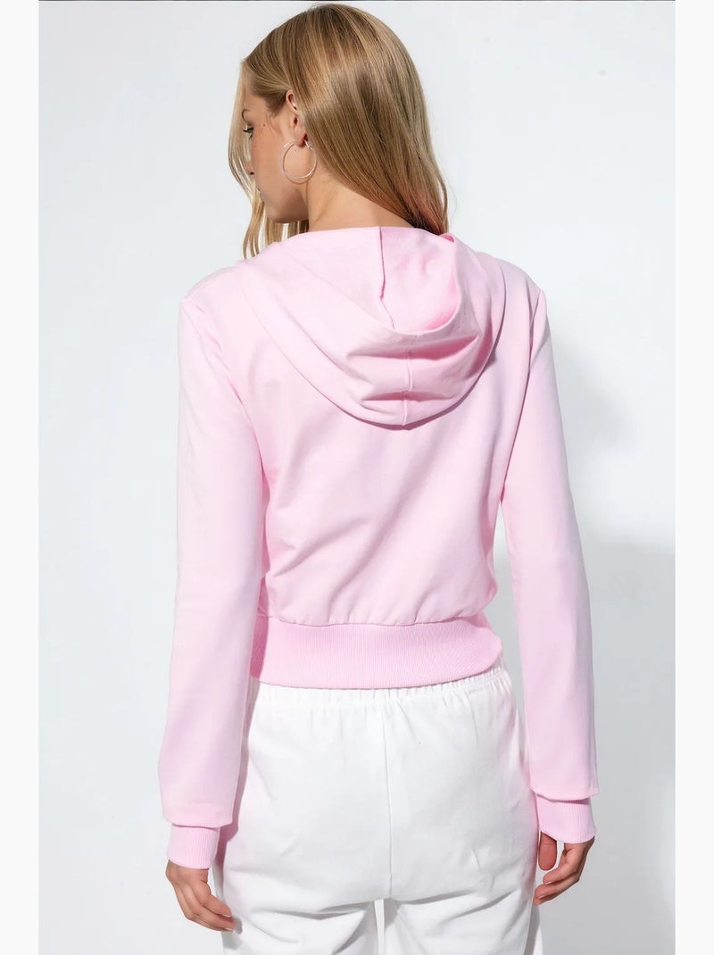 Cardigan de algodão elástico busem Rosa doce - Kiabi